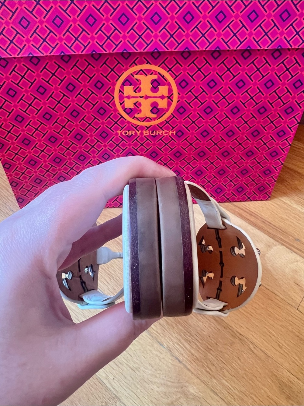 Tory Burch Multicolor Crystal Miller Leather Sandals - Picture 10 of 12